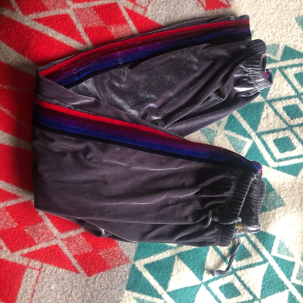 Aviator Nation Velour Joggers